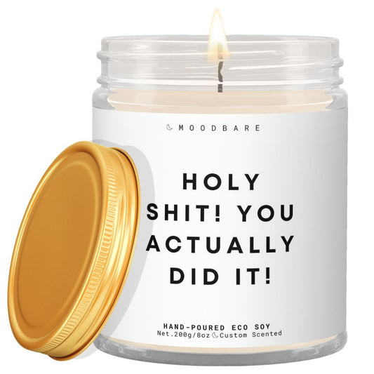 Holy shit! You actually did it! ✨ Luxury Eco Soy Candle