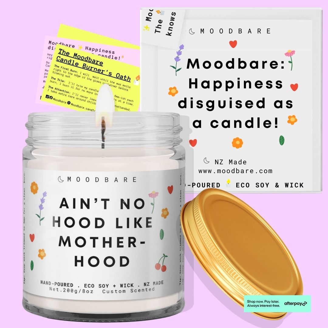 Ain’t no hood like Mother-hood" 💕 Luxury Eco Soy Mothers Day Candle ✨ Limited Edition