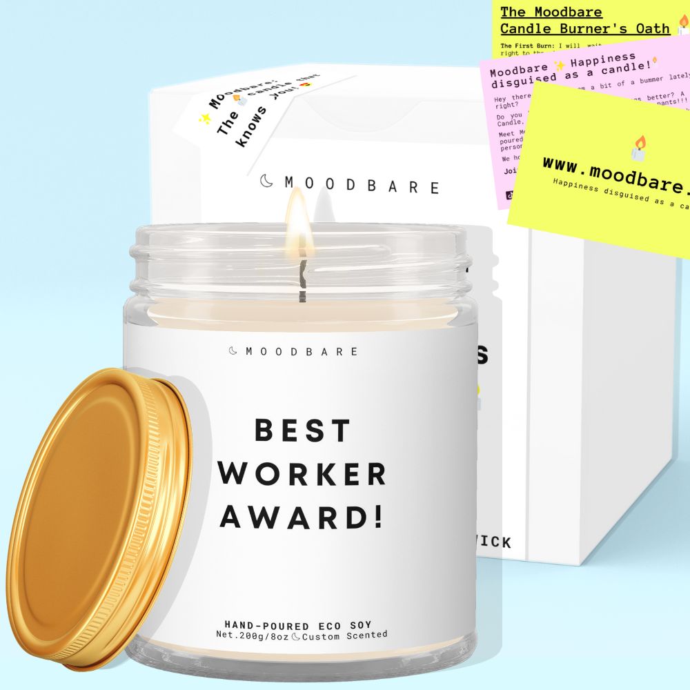 Best worker award!  ✨ Luxury Eco Soy Candle