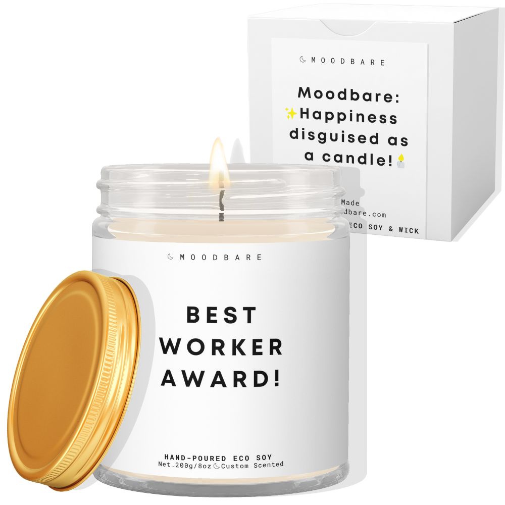 Best worker award!  ✨ Luxury Eco Soy Candle