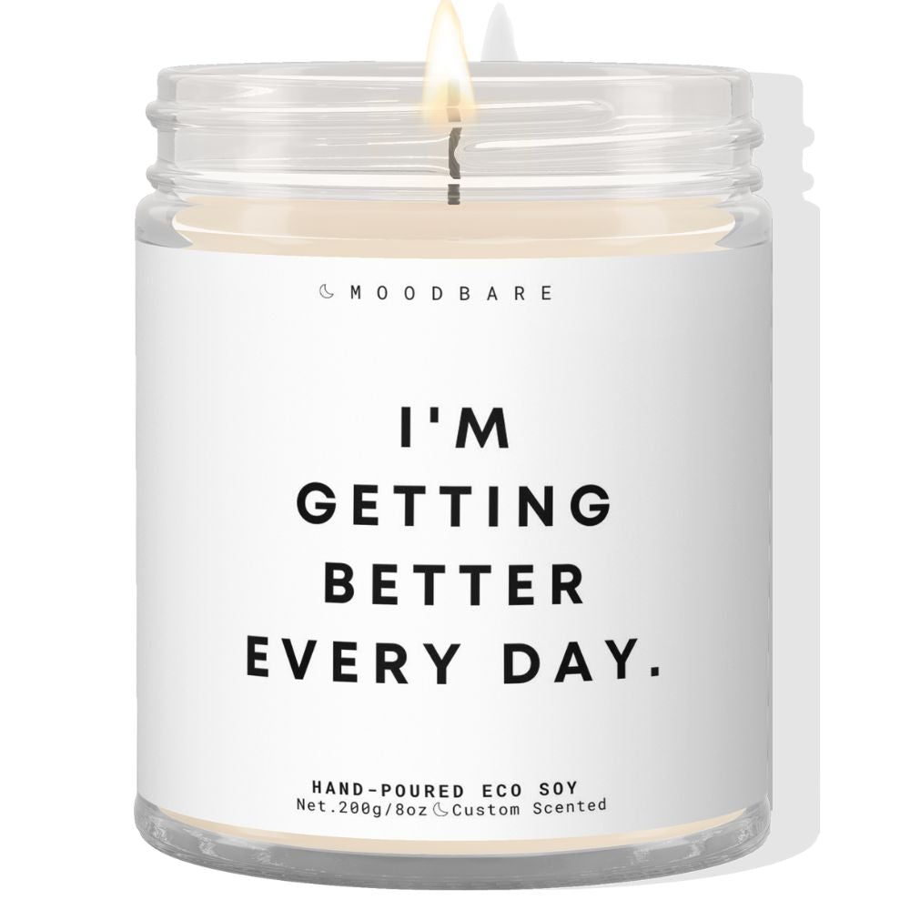 I'm getting better every day! ✨ Luxury Eco Soy Candle