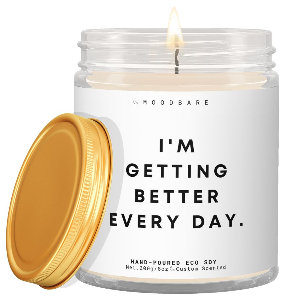 I'm getting better every day!  ✨ Luxury Eco Soy Candle