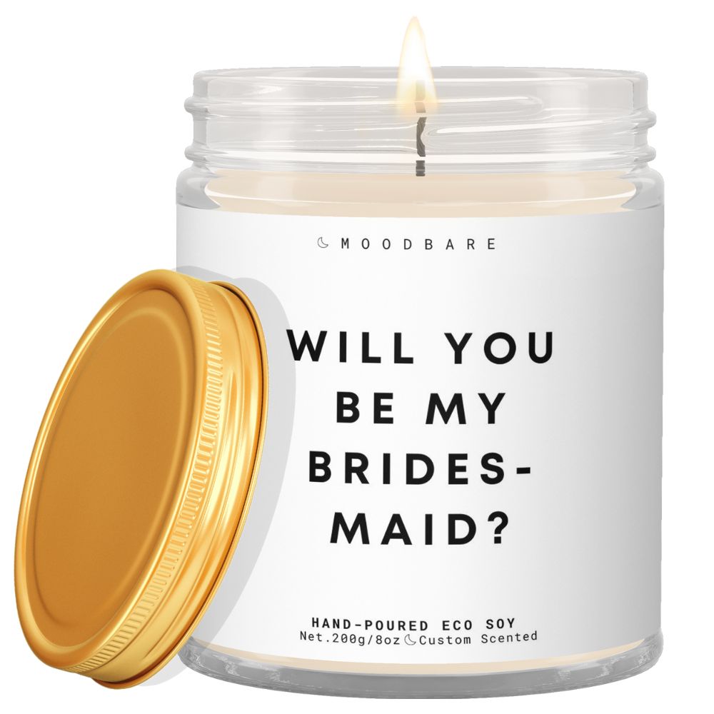 Will you be my bridesmaid!  ✨ Luxury Eco Soy Candle