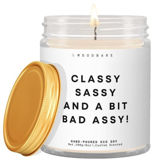 Classy sassy and a bit bad assy!  ✨ Luxury Eco Soy Candle