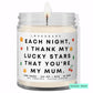 Each night I thank my lucky stars that you'ree my mum  💕  Luxury Eco Soy Mothers Day Candle ✨ Limited Edition