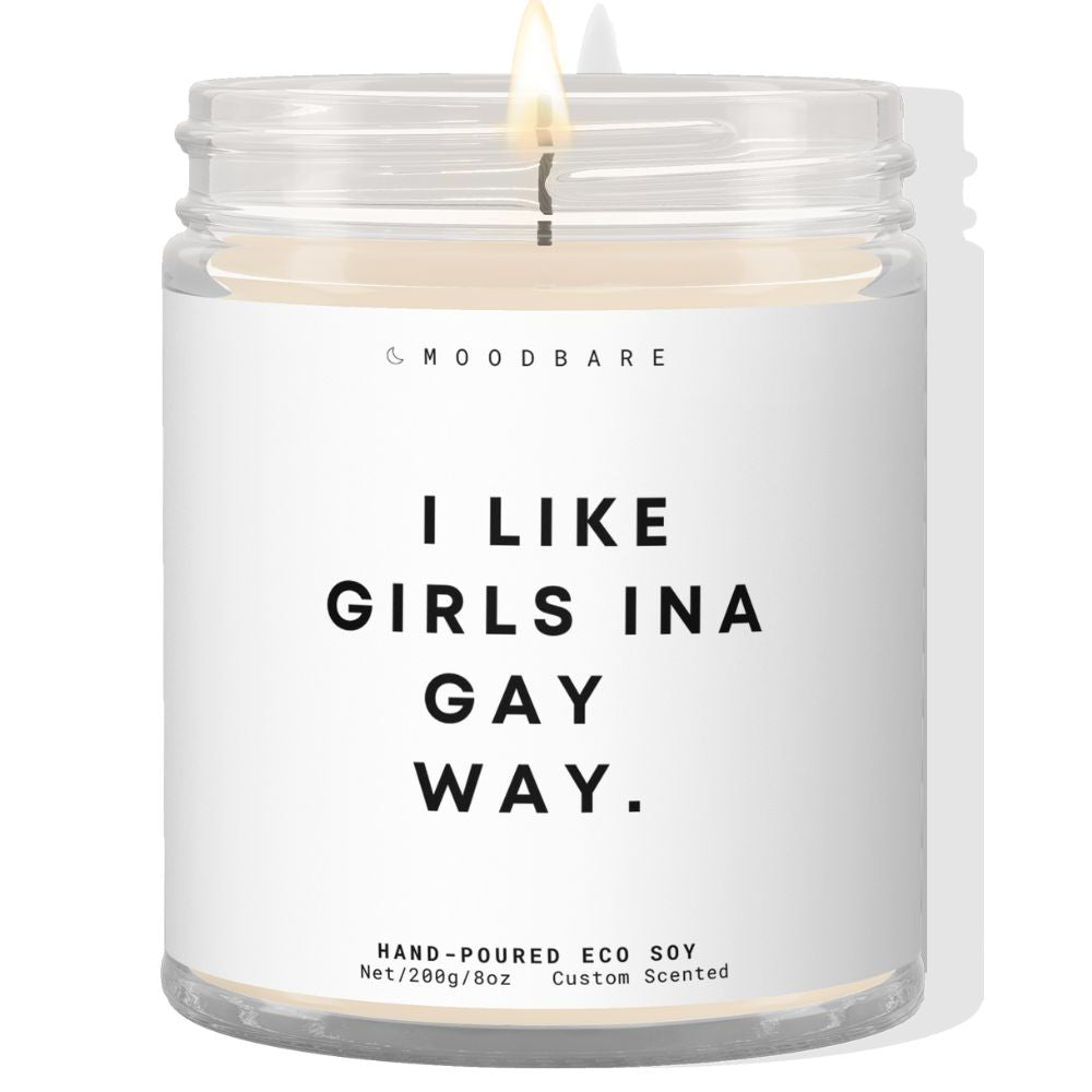 I like girls ina gay way  ✨ Luxury Eco Soy Candle