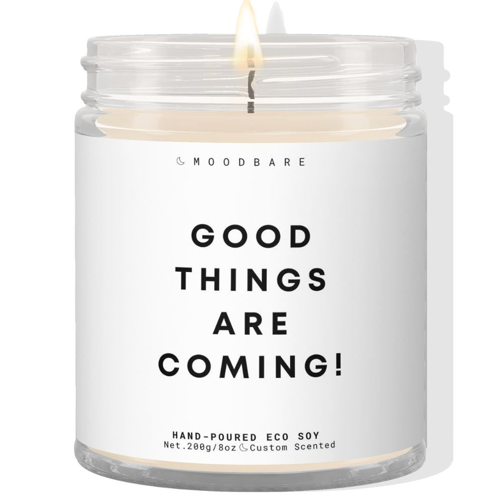 Good things are coming! ✨ Luxury Eco Soy Candle