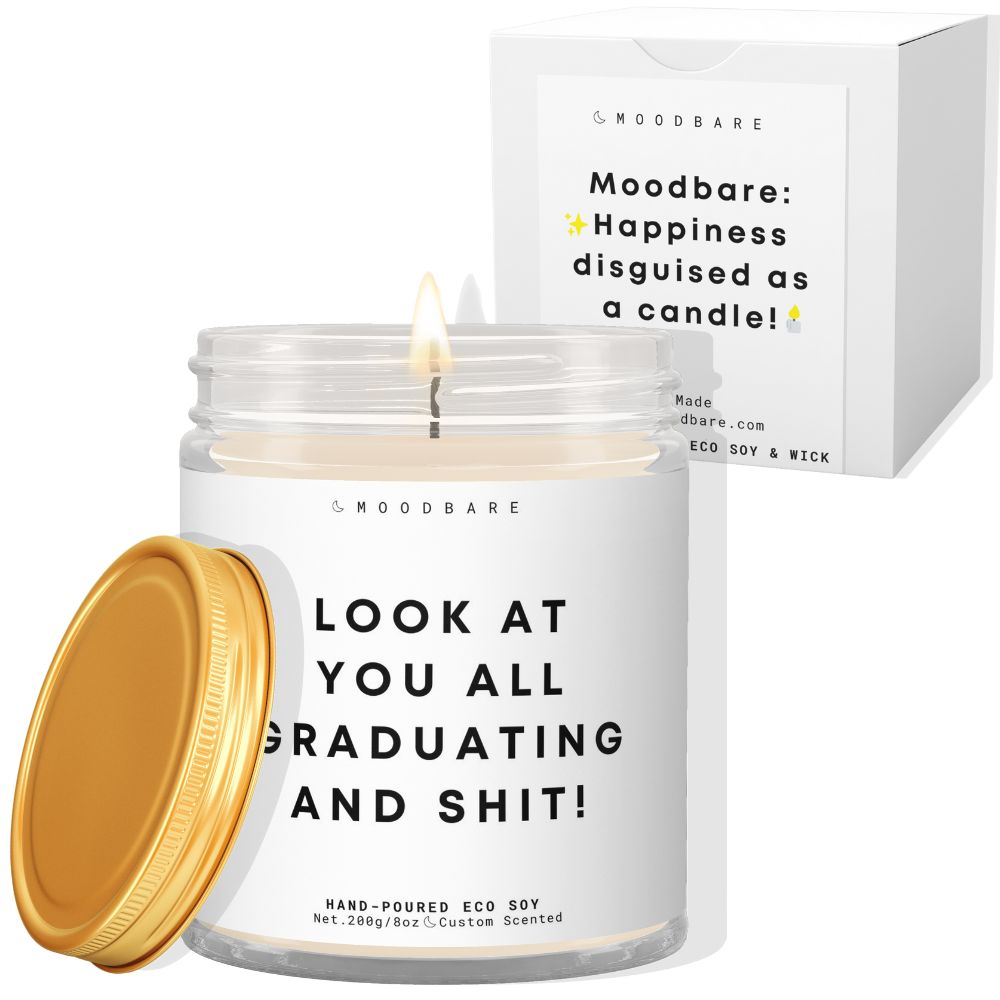 Look at you all graduating and shit! ✨ Luxury Eco Soy Candle