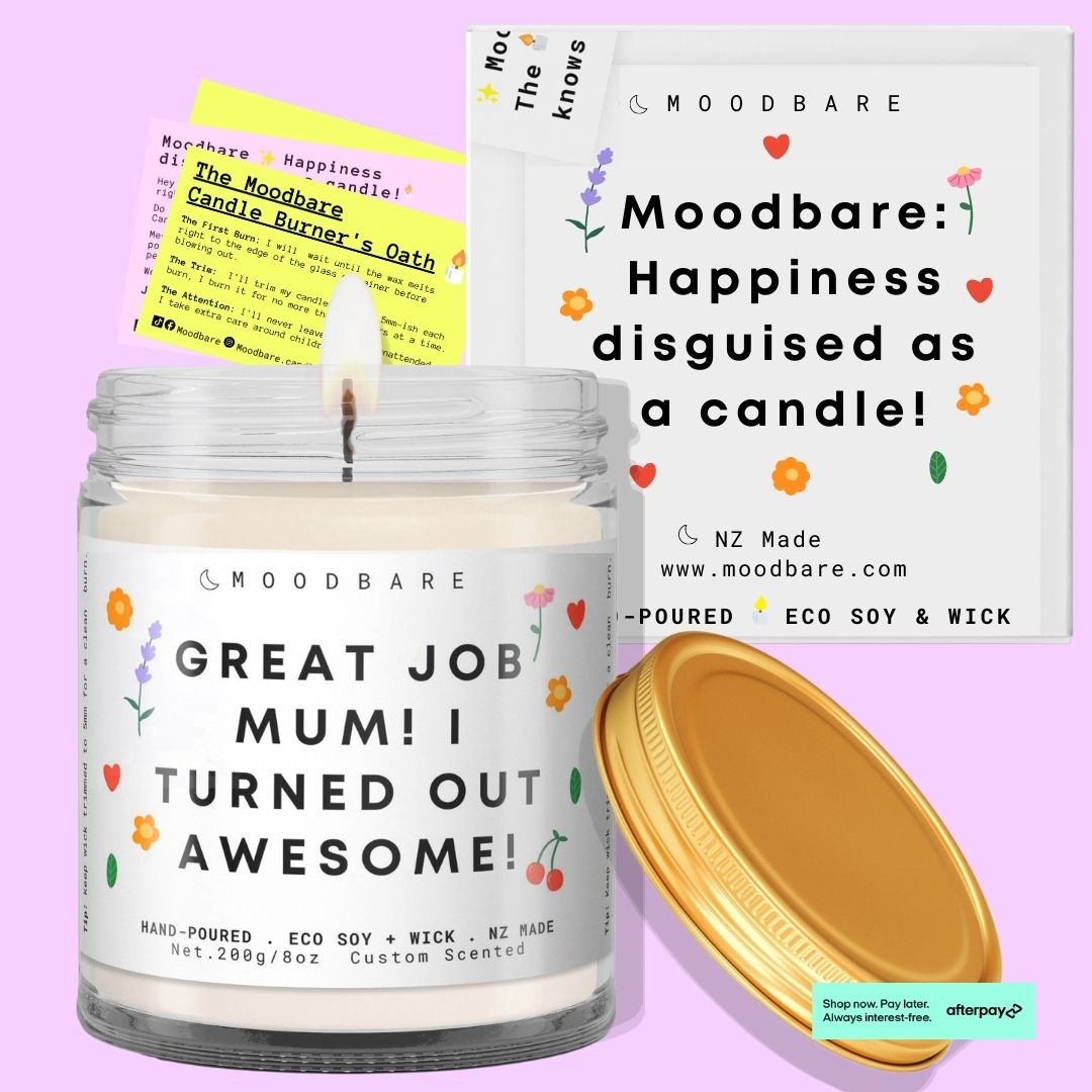 Great Job Mom! I turned out awesome! 💕 Luxury Eco Soy Mothers Day Candle ✨ Limited Edition