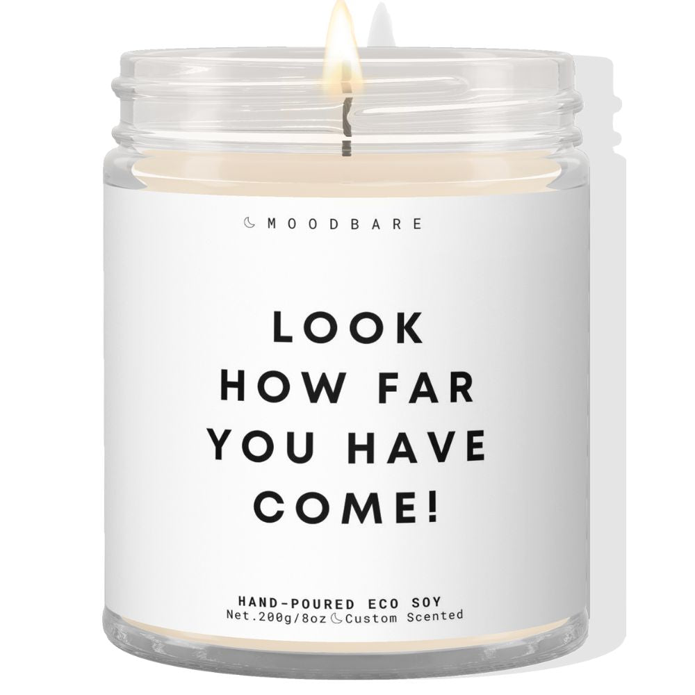 Look how far you have come! Congrats! ✨ Luxury Eco Soy Candle