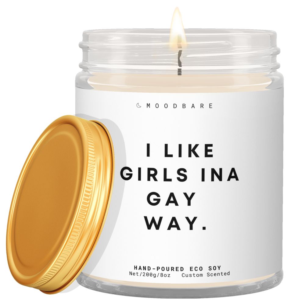 I like girls ina gay way  ✨ Luxury Eco Soy Candle