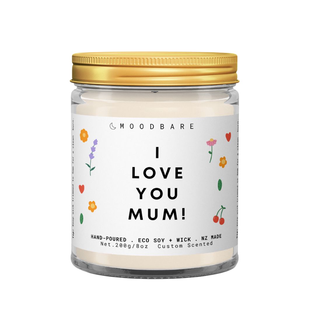 I love you mum! 💕 Luxury Eco Soy Mothers Day Candle ✨ Limited Edition