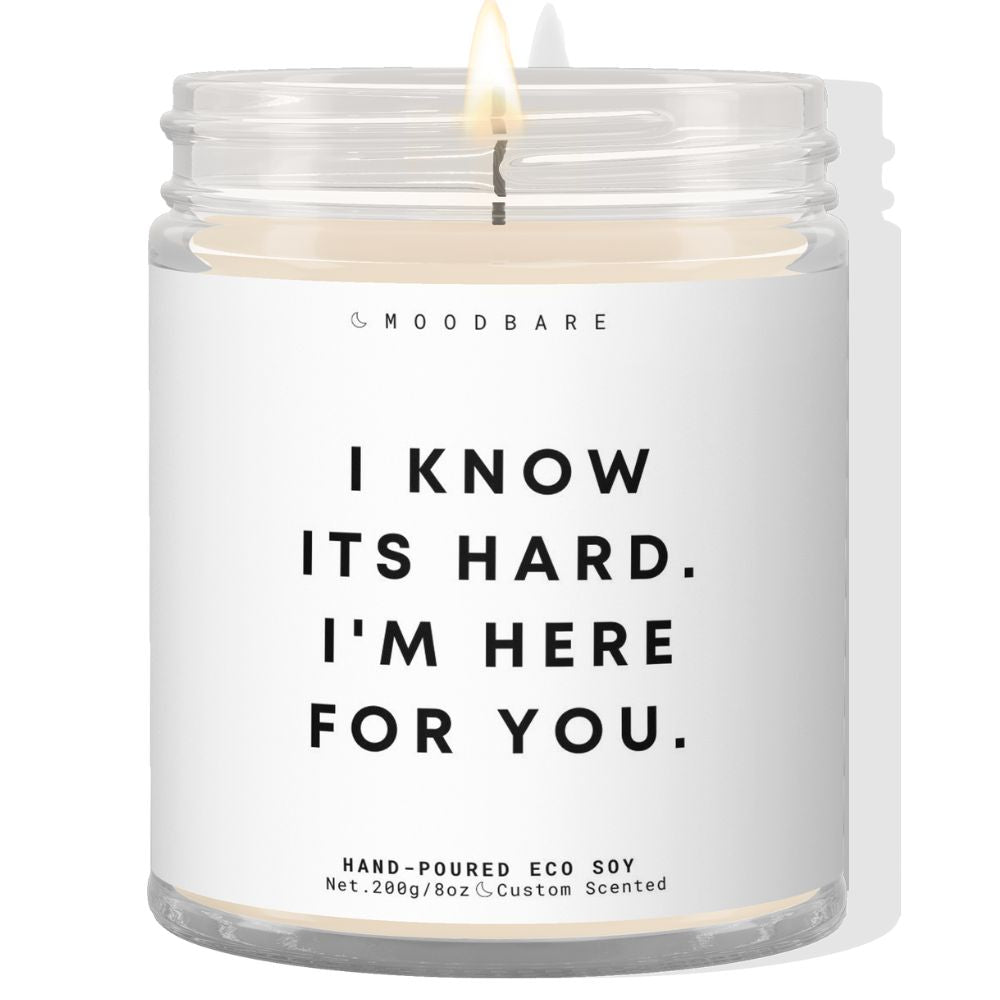 I know it's hard. I'm here for you! ✨ Luxury Eco Soy Candle