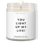 You light up my life! ✨ Luxury Eco Soy Candle