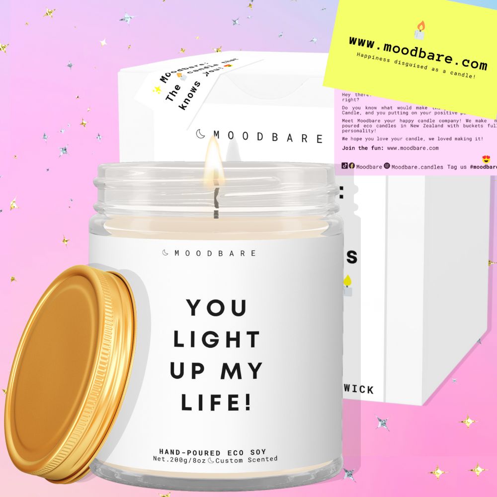 You light up my life! ✨ Luxury Eco Soy Candle