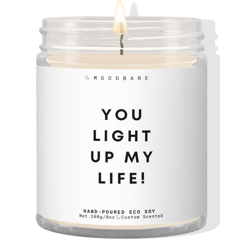 You light up my life! ✨ Luxury Eco Soy Candle