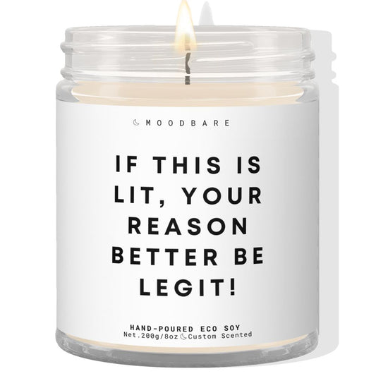 If this is lit..... ! ✨ Luxury Eco Soy Candle