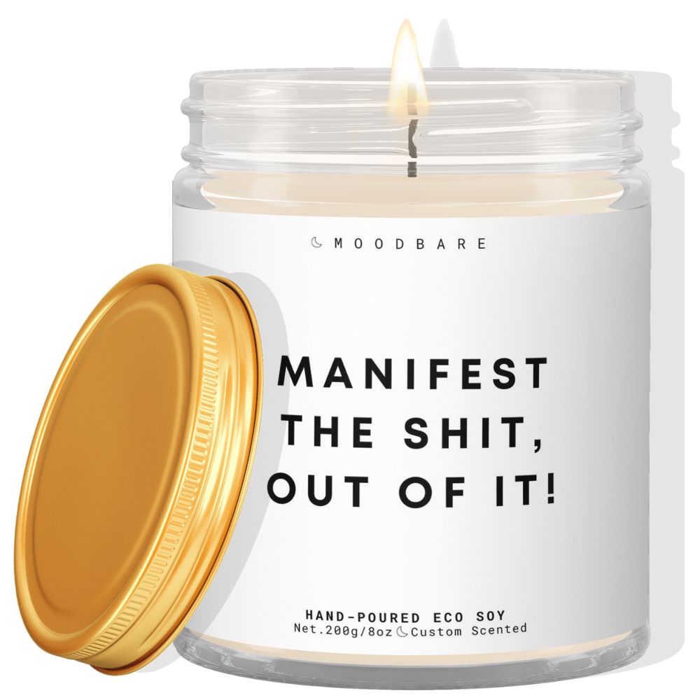 Manifest the shit out of it! ✨ Luxury Eco Soy Candle