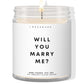 Will you marry me? ✨ Luxury Eco Soy Candle