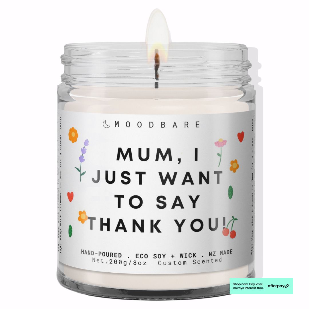 Mum, I just want to say thank you! 💕  Luxury Eco Soy Mothers Day Candle ✨ Limited Edition