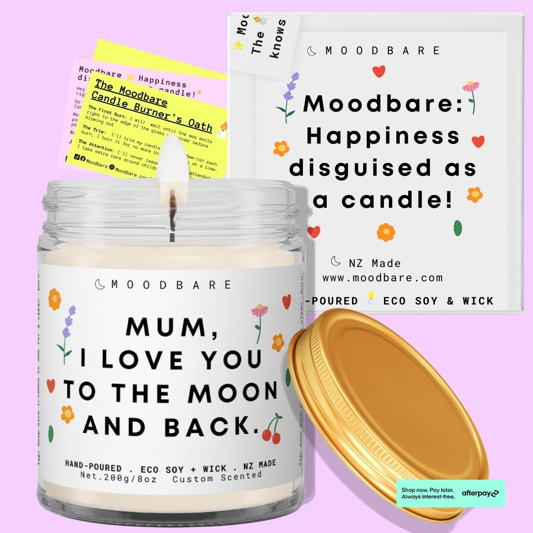 Mum, I love you to the moon and back. 💕 Luxury Eco Soy Mothers Day Candle ✨ Limited Edition