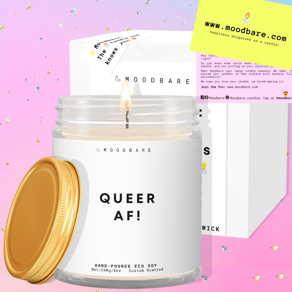 Queer AF  ✨ Luxury Eco Soy Candle