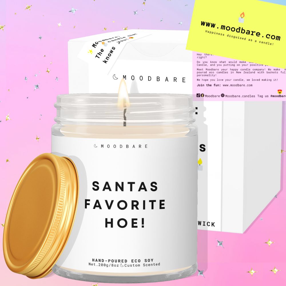 Santas favorite hoe! ✨ Luxury Eco Soy Candle