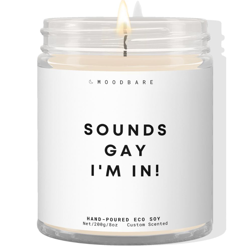 Sounds gay, i'm in!  ✨ Luxury Eco Soy Candle