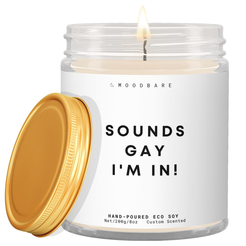 Sounds gay, i'm in!  ✨ Luxury Eco Soy Candle