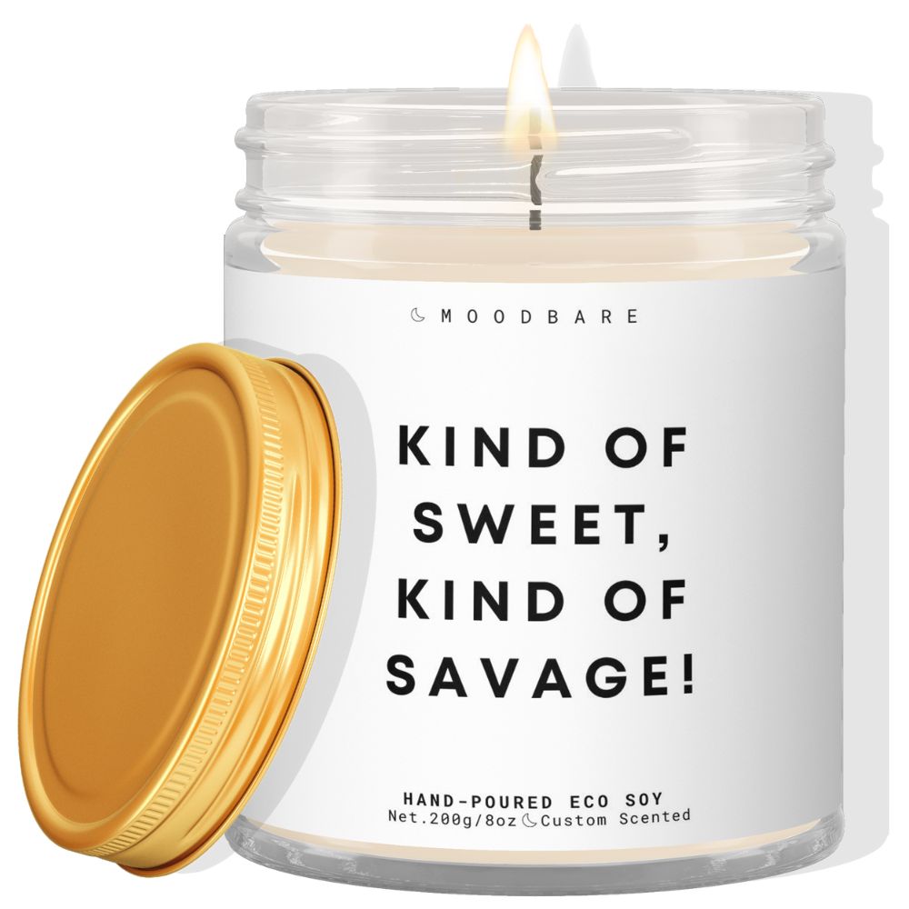 Kind of sweet, kind of savage! ✨ Luxury Eco Soy Candle