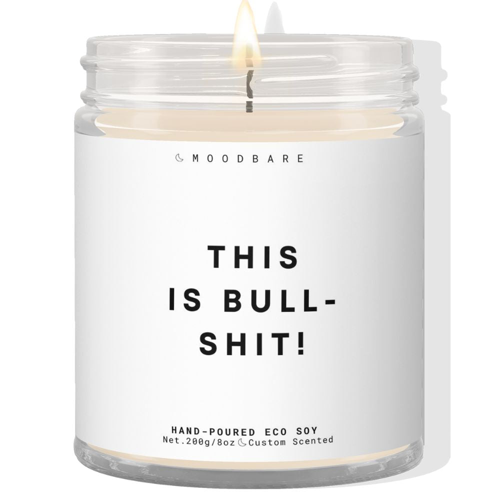 This is bullshit! ✨ Luxury Eco Soy Candle