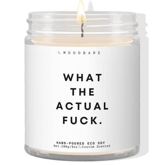 What the actual fuck! ✨ Luxury Eco Soy Candle