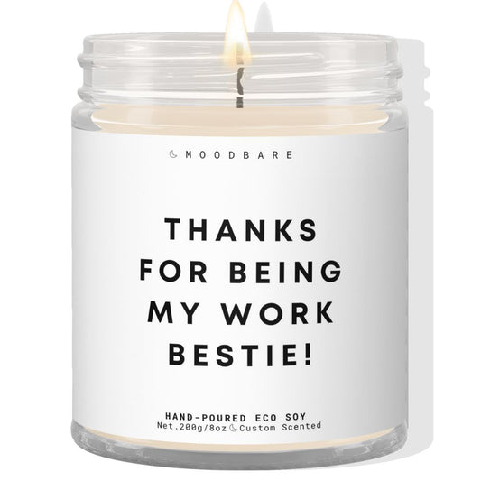 Thanks for being my work bestie! ✨ Luxury Eco Soy Candle