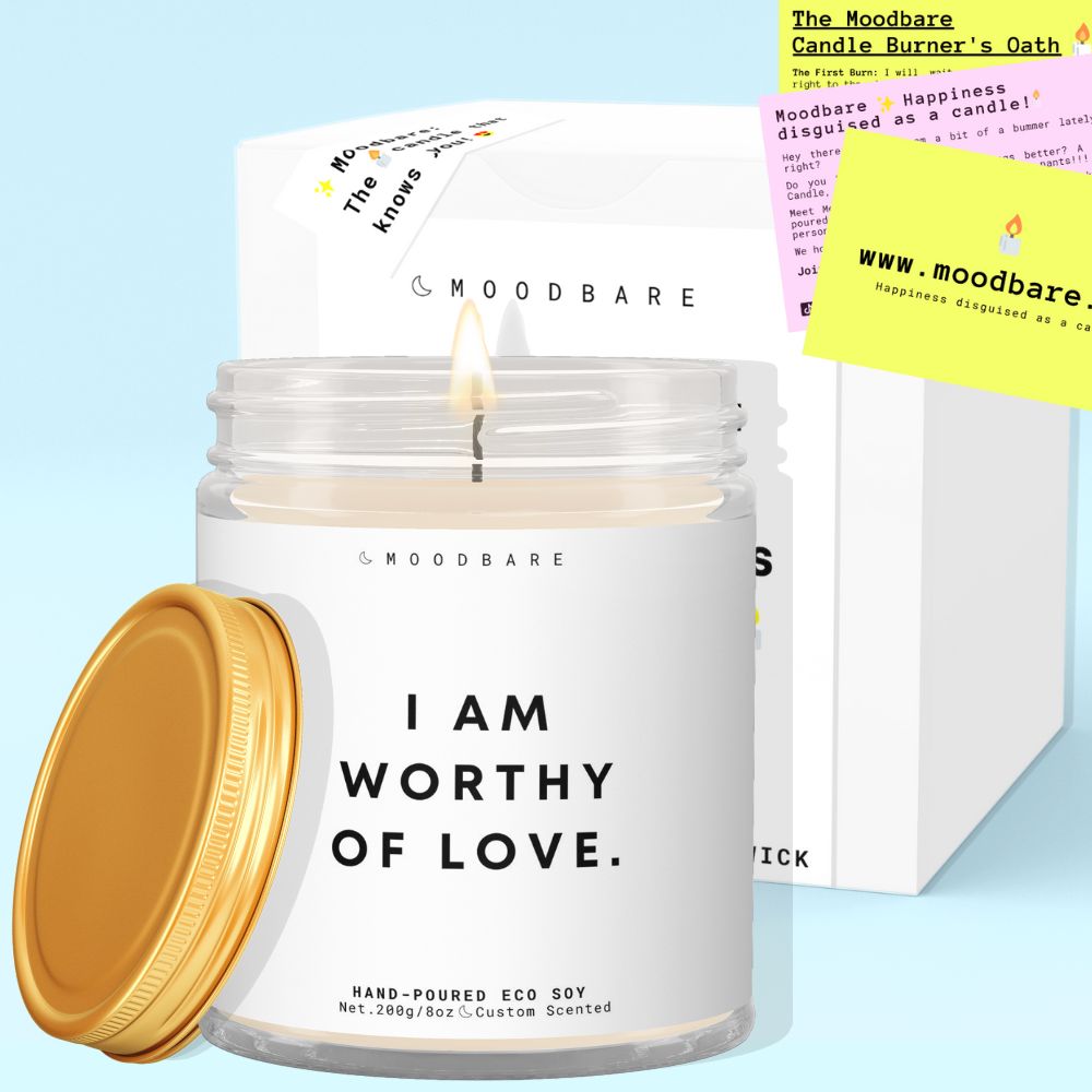 I am worthy of love! ✨ Luxury Eco Soy Candle