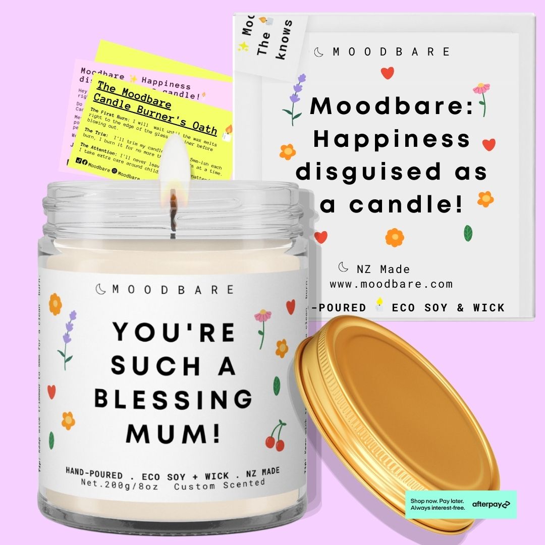 You're such a blessing to us Mum! 💕 Luxury Eco Soy Mothers Day Candle ✨ Limited Edition