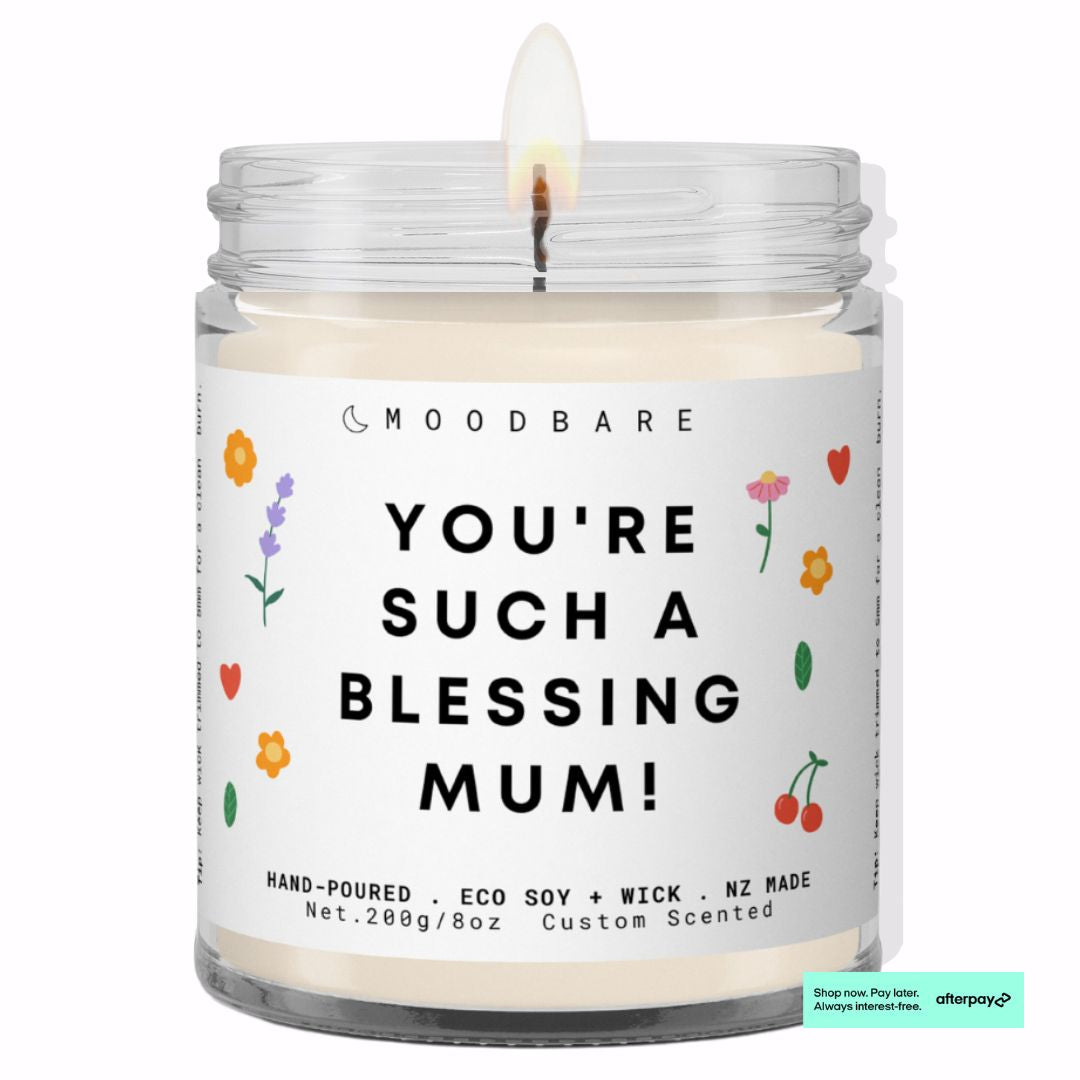 You're such a blessing to us Mum! 💕  Luxury Eco Soy Mothers Day Candle ✨ Limited Edition